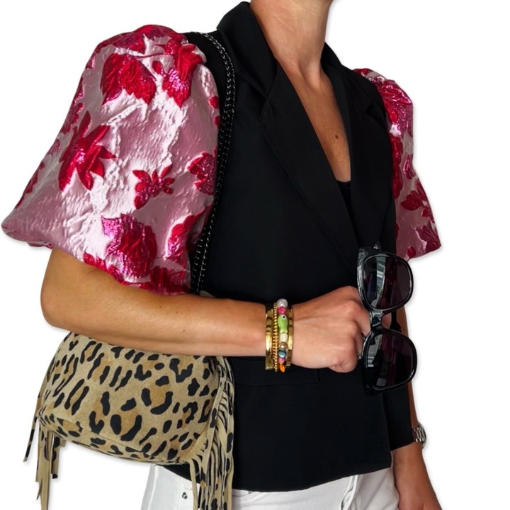 AIMEE blazer Black Flower 2 AIMEE blazer Black Flower