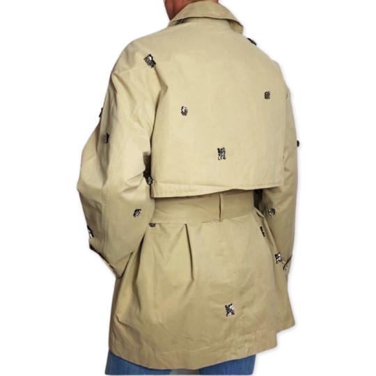 ALAIA trenchcoat Beige 2 ALAIA trenchcoat Beige