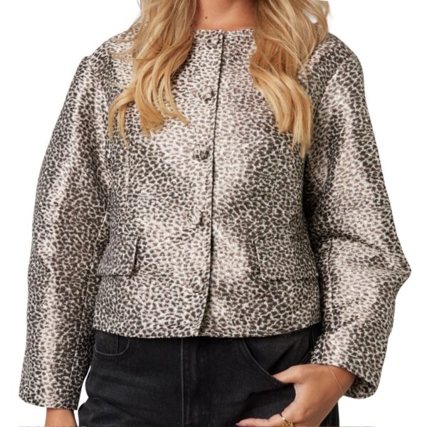 ALIX jacket Beige Dots