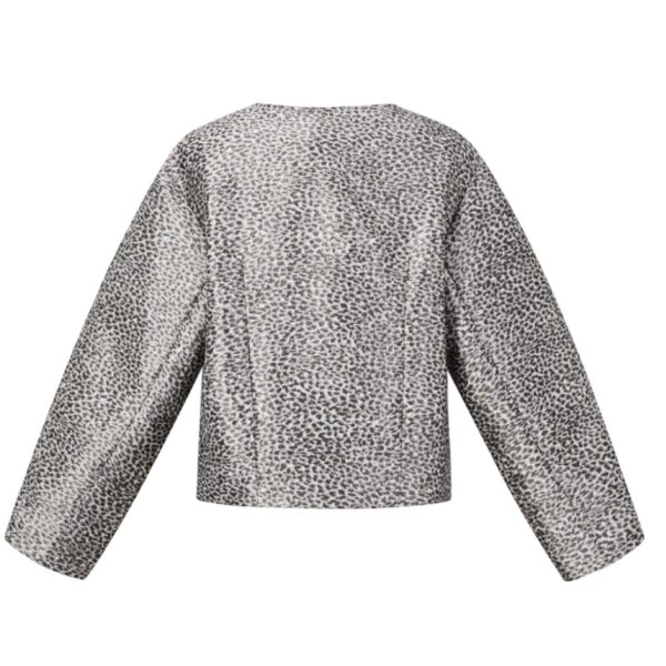 ALIX jacket Beige Dots back
