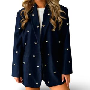 ALLISON blazer Blue Hearts