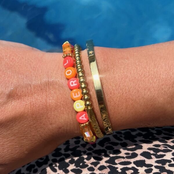 APEROL bracelet Orange Pink