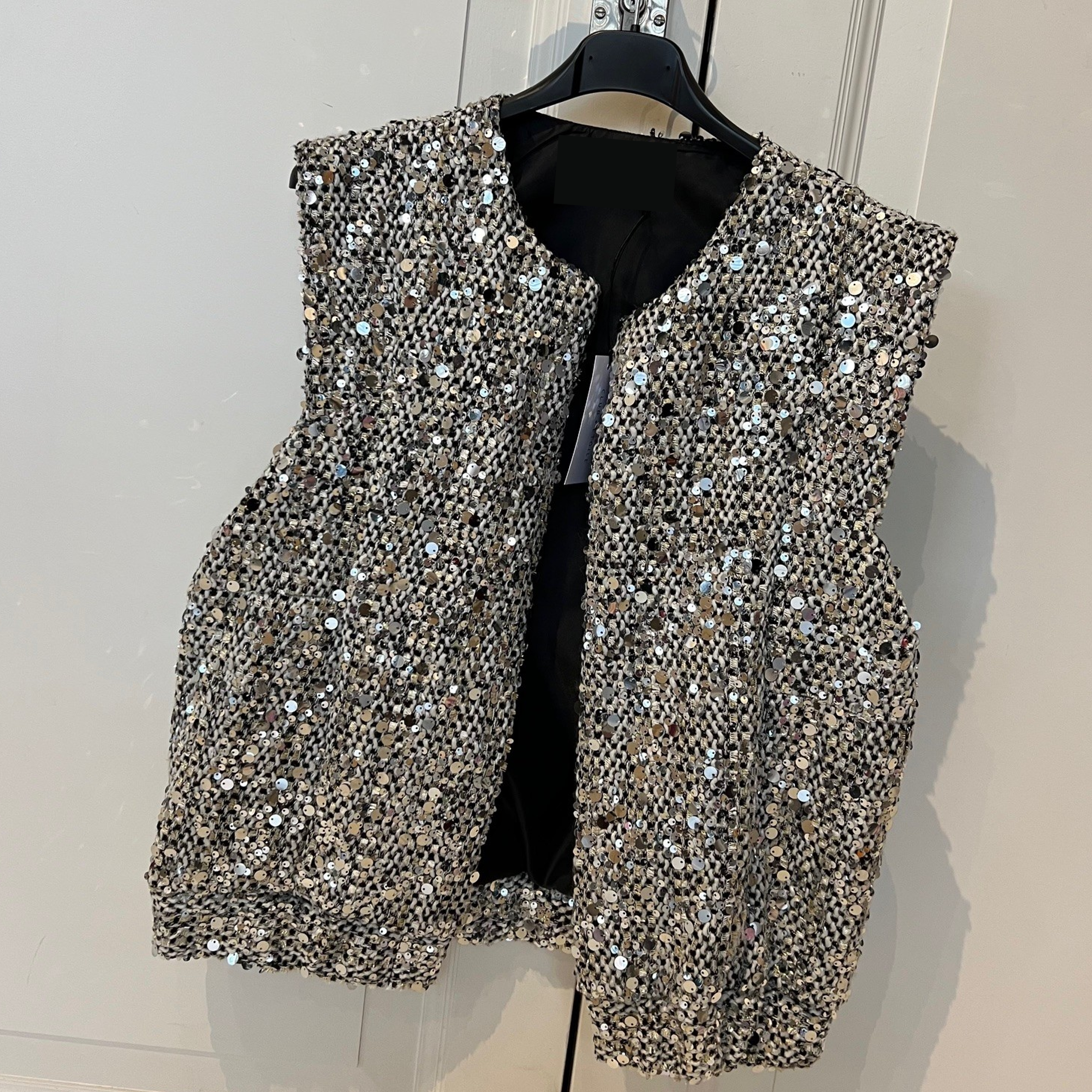 AYLIZ gilet Pailletten