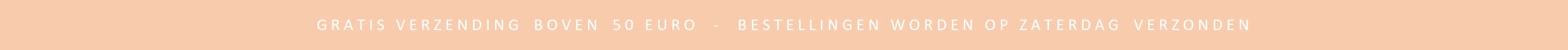 BANNER VERZENDEN GRATIS VERZENDING