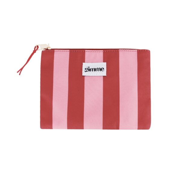 BAUME make up bag Flat Stripe