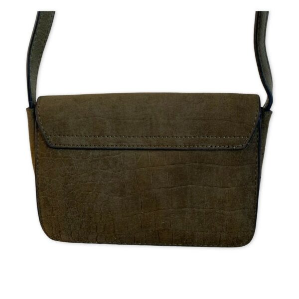 BEYLA bag Green Croco back
