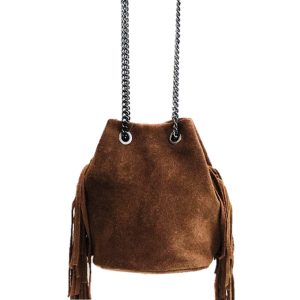 BIBICHE bucket bag Cognac