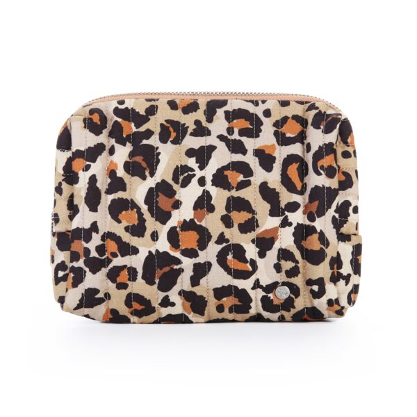 BIJOU make up bag Leopard Beige