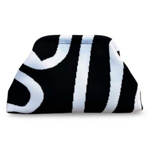 BO clutch Black White side