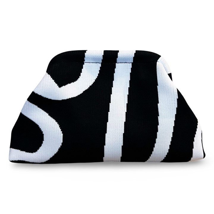 BO clutch Black White side