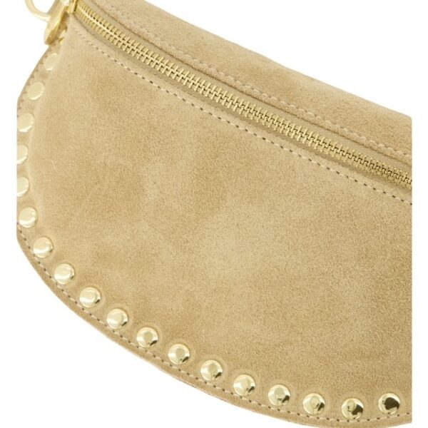 BOULOU studded cross body Beige