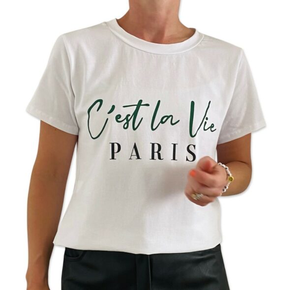 CELESTE tee Green - Afbeelding 4