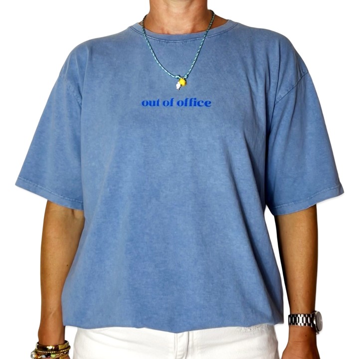 CHRISTIE tshirt Blue CHRISTIE tshirt Blue