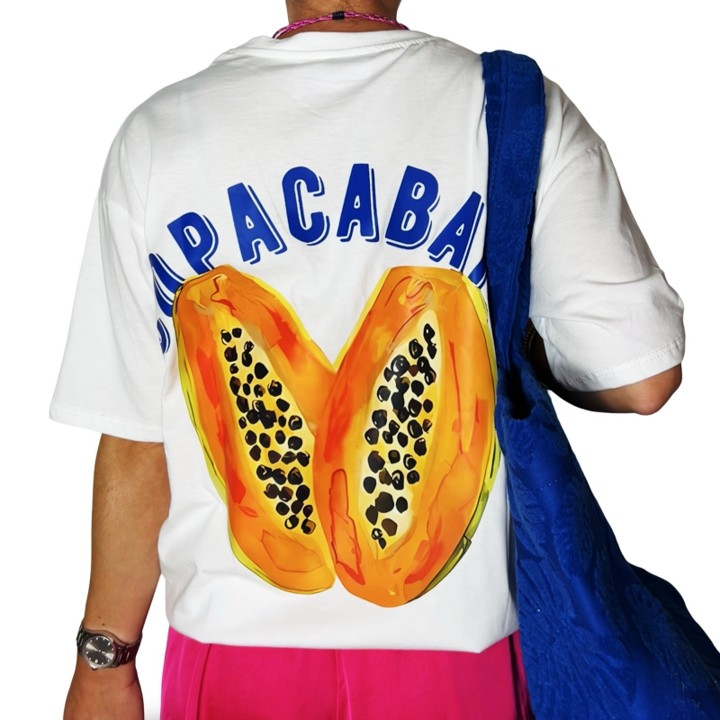 COPACABANA tshirt White back COPACABANA tshirt White back