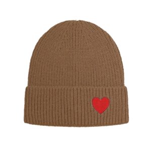 DAVINA hat Brown Heart