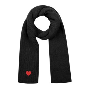 DAVINA scarf Black Heart