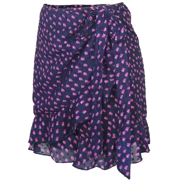 ELANYA skirt Blue side