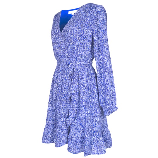 ELINORE dress Blue side