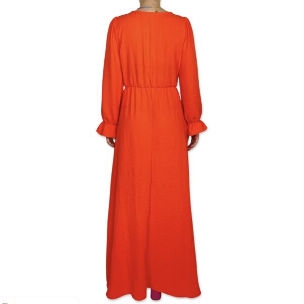 ELLIS dress Orange back 2