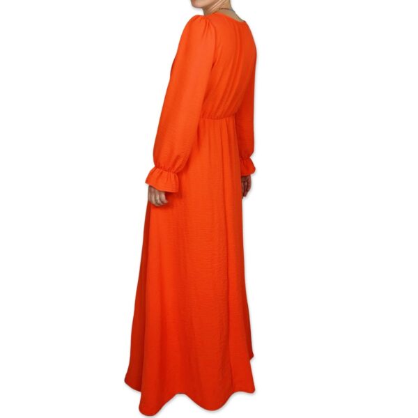 ELLIS dress Orange back