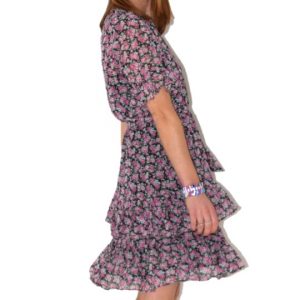 ELOISEE dress Pink model side