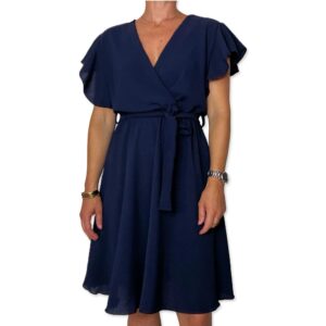 ELYANN dress Dark Blue