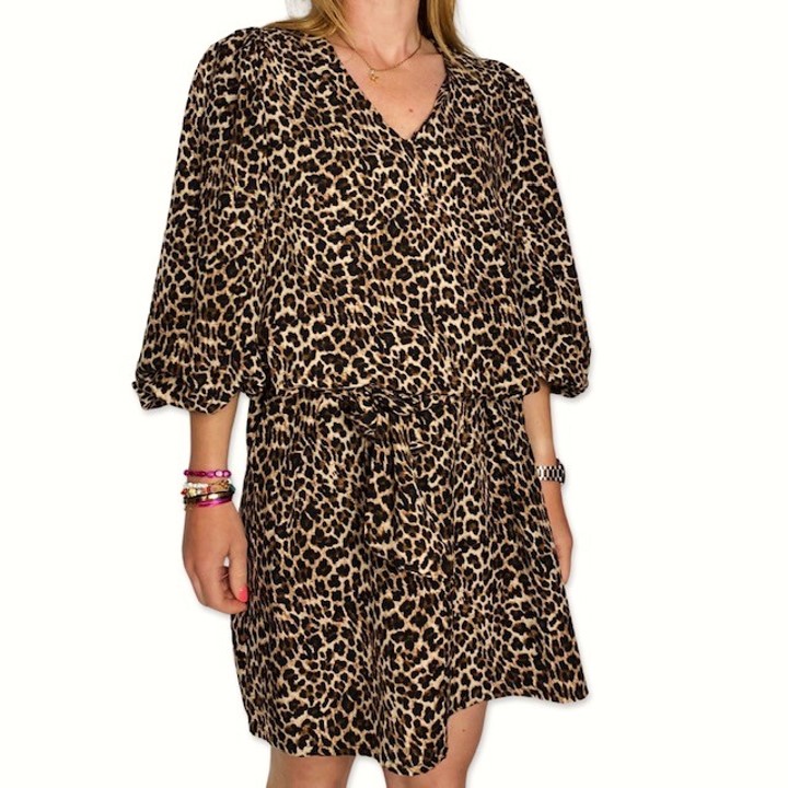 ERIN dress Leopard
