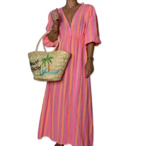 ESILA dress Orange Pink