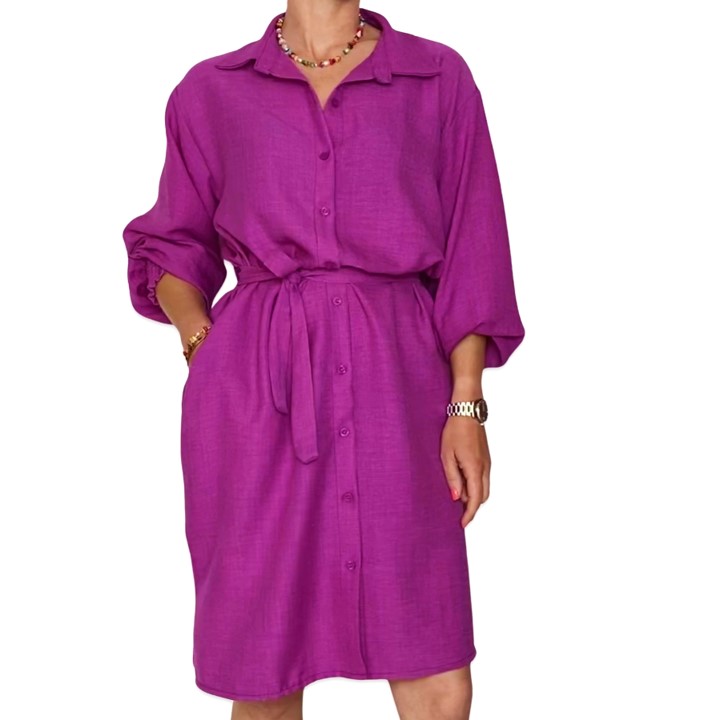 ESME dress Fuchsia