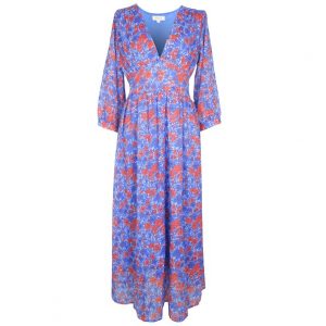 ETOILE dress Blue/Orange