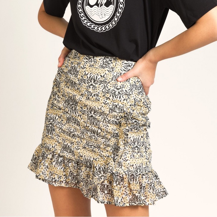 EULALIE skirt Yellow Model