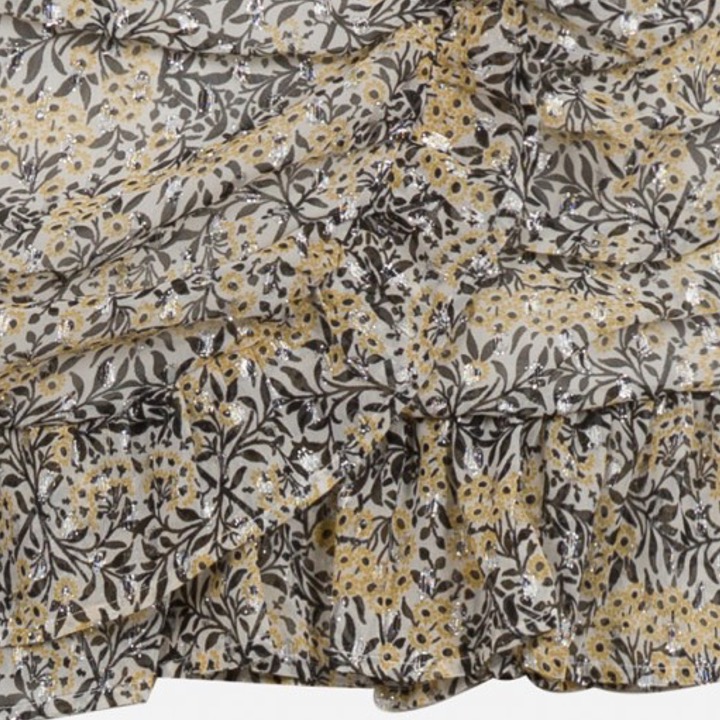 EULALIE skirt Yellow close up