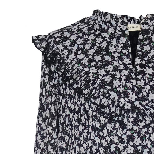 EVONNE dress Black close up