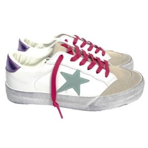 FANETTE sneaker Mint Burgundy_1