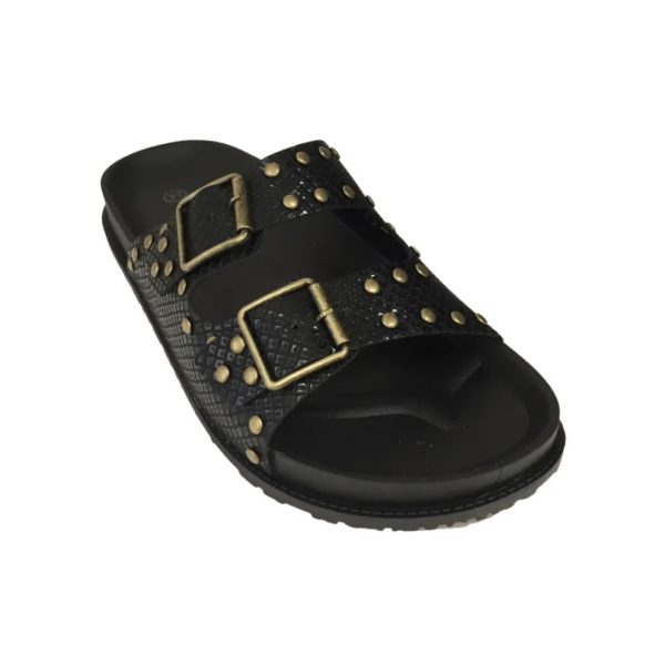 FELICE sandal Black Lizard