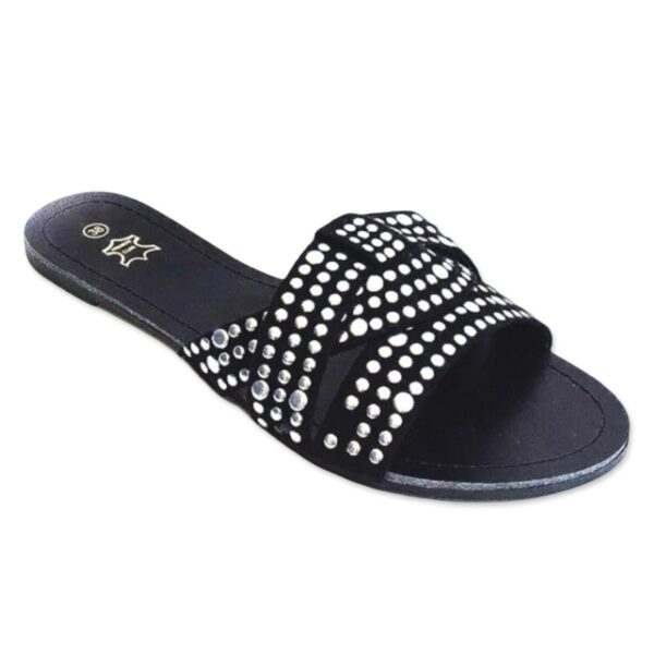 FEYZIN slides Black Silver