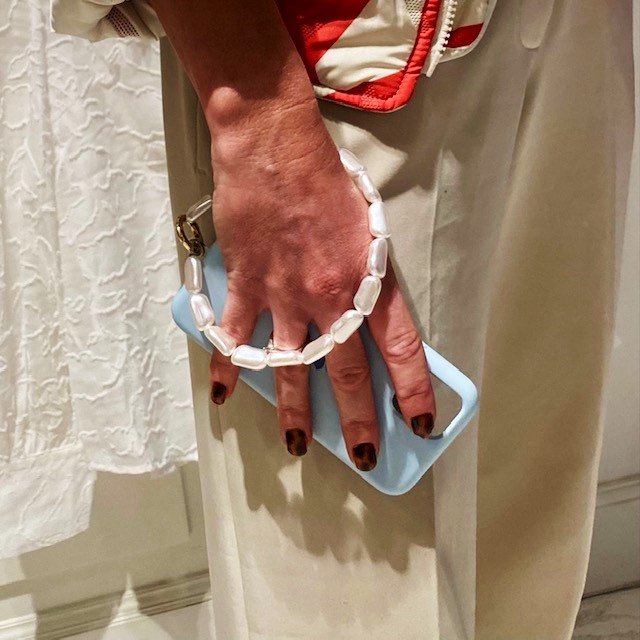 GAIA phone cord Pearls