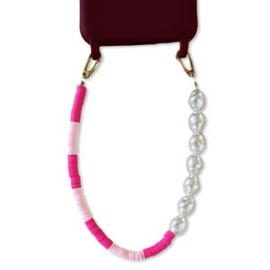 GWENETH phone cord Pink Pearl