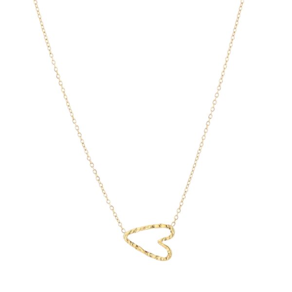 HEART necklace Gold