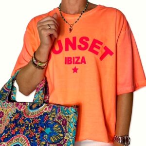 SUNSET tshirt Orange