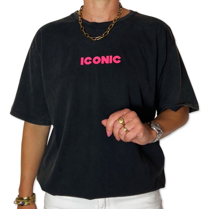 ICONIC tshirt Dark Grey