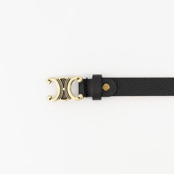 IZZIE belt Slim Black