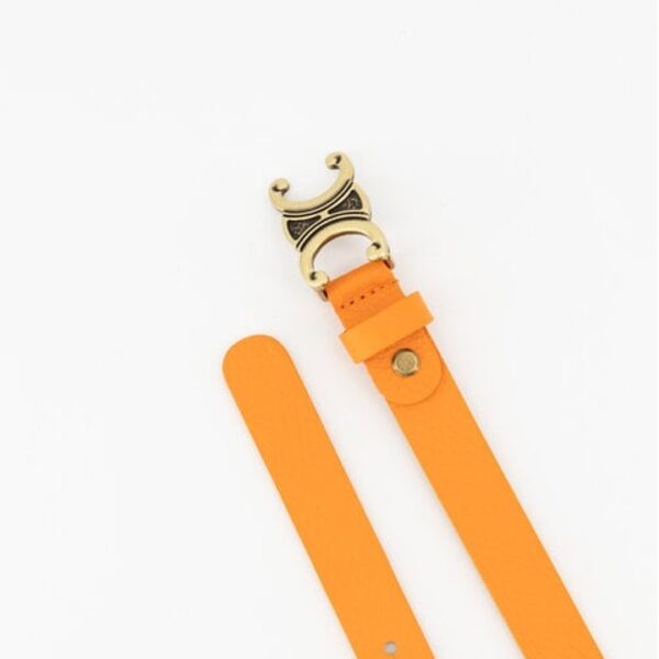 IZZIE belt Slim Orange