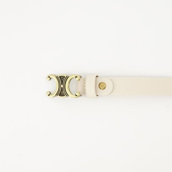 IZZIE belt Slim Taupe