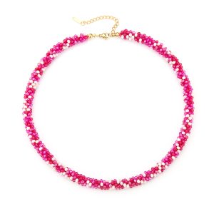 NEONA necklace Fuchsia
