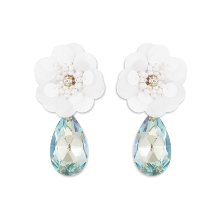 KAIA earrings Flower White