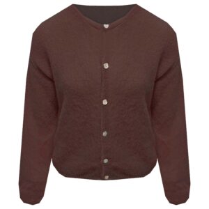 LAEYA vest Chocolat Brown