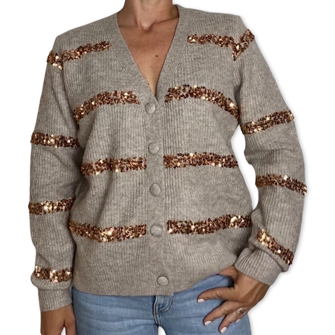 LILLY vest Taupe LILLY vest Taupe