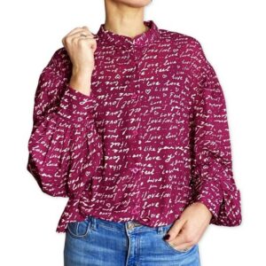 MADDI blouse Burgundy