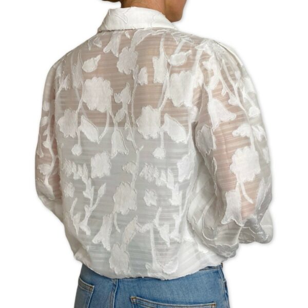 MAGALIE blouse White back